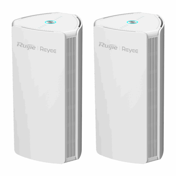 RUIJIE REYEE ROUTER MESH INALÁMBRICO (WI-FI 6) 2X2 DOBLE BANDA 1 PTO WAN GIGABIT 2PTOS LAN GIGABIT RG-M18 2PACK