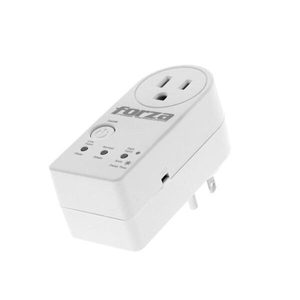 FORZA FVP-1201N PROTECTOR DE VOLTAJE 900J 120V1800W 1OUTLET RJ45 BLANCO NP3 FVP 1201B