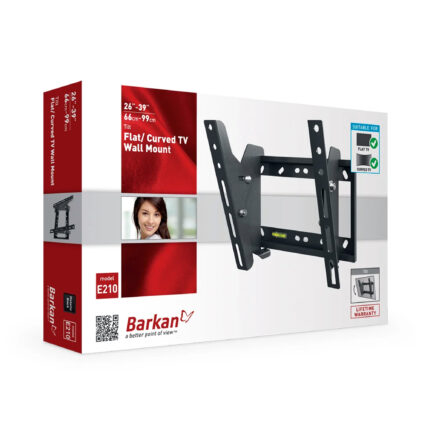 BARKAN 13" - 43" Tilt TV Wall Mount E210