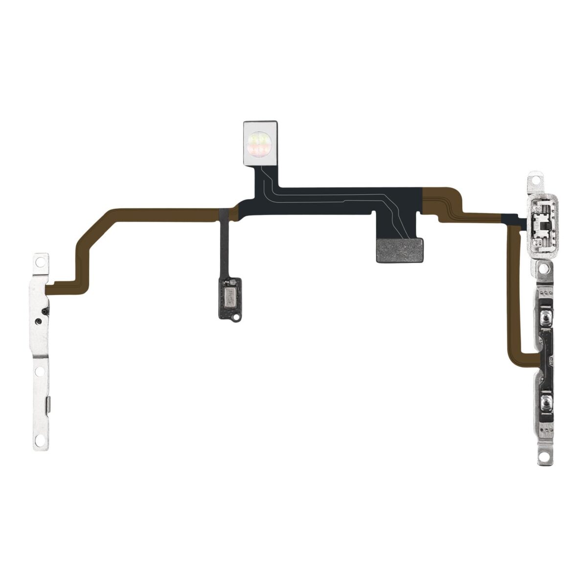 Version 1.0.0 Botón de volumen + Luz de flash + Botón de encendido iPhone 8 Plus - Image 1