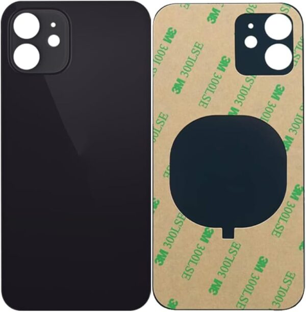 Cambio Cristal Trasero iPhone 12 Negro