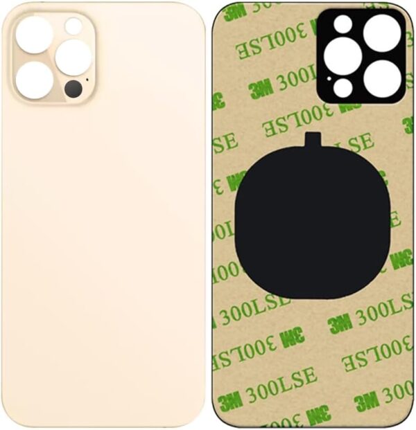 Cambio Cristal Trasero iPhone 12 Dorado