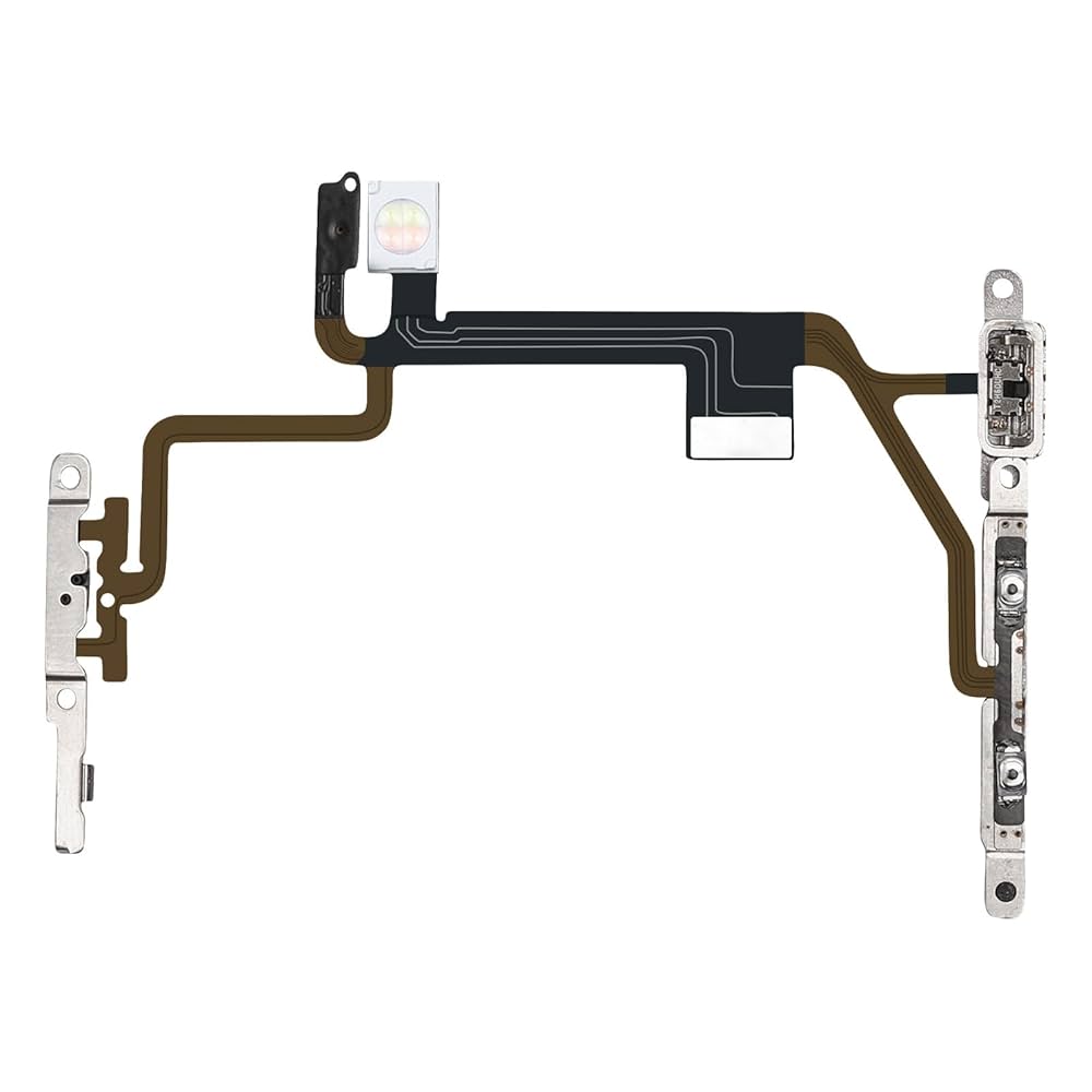 flash7 Botón de volumen + Luz de flash + Botón de encendido iPhone 7 - Image 1