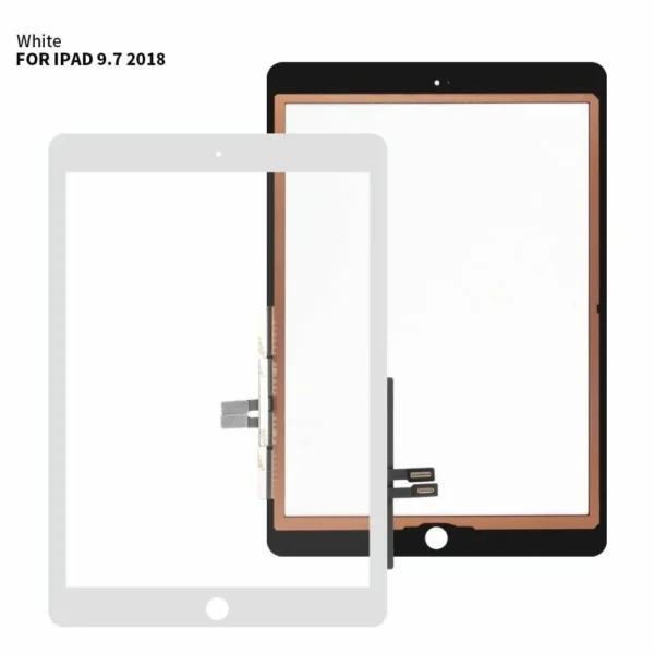 Tactil iPad 2018 A1893, A1954 blanco