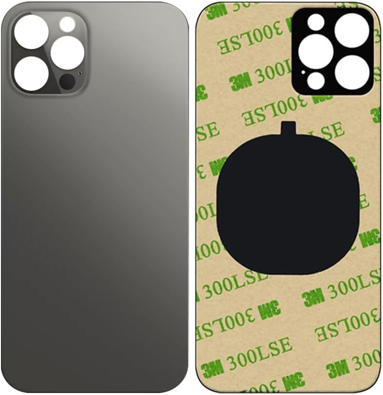 negro12pro Cambio Cristal Trasero iPhone 12 Pro Negro - Image 1